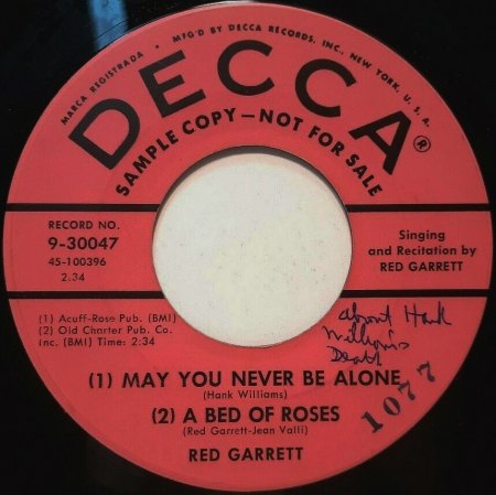 RED GARRETT