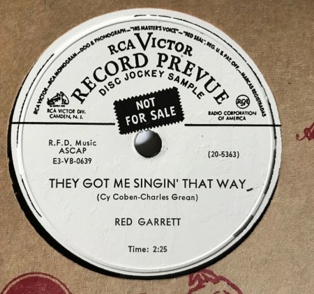 RED GARRETT