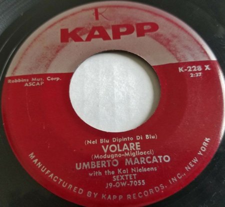 UMBERTO MARCATO "Tintarella di Luna" R+R Version K