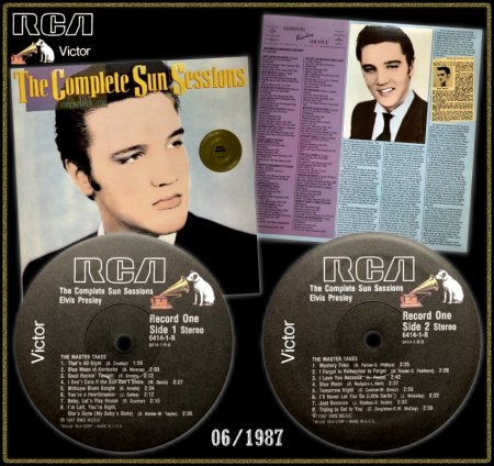 ELVIS PRESLEY RCA VICTOR LP 6441-1-R