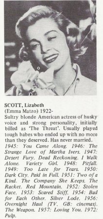 LIZABETH SCOTT
