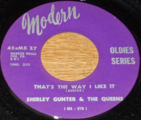 SHIRLEY GUNTER
