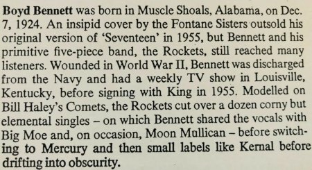 BOYD BENNETT & HIS ROCKETS