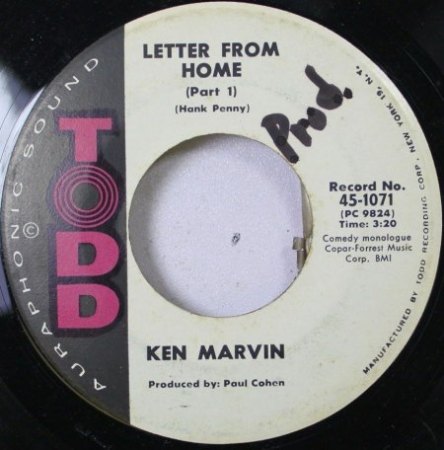 KEN MARVIN