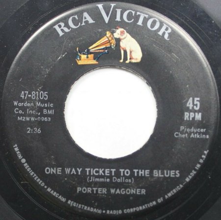 One Way Ticket (To The Blues)