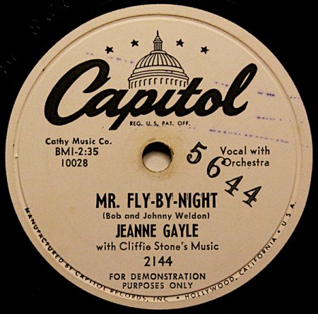 JEANNE GAYLE