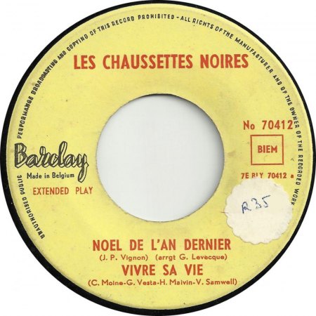 LES CHAUSSETTES NOIRES