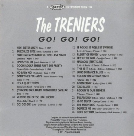 The TRENIERS - Jump Blues