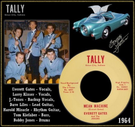 EVERETT GATES AND THE JOKERS - MEAN MACHINE