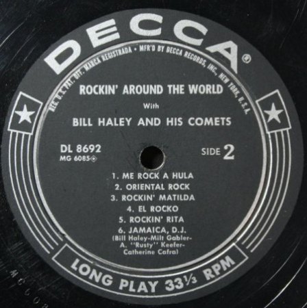 BILL HALEY - 'Rockin' Around The World' LP, EP div. Pressungen