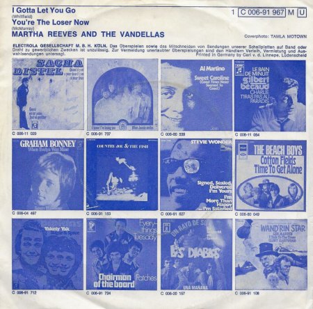 MARTHA & THE VANDELLAS