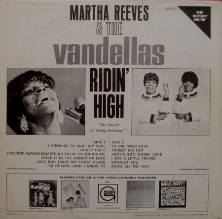 MARTHA & THE VANDELLAS