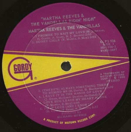 MARTHA & THE VANDELLAS