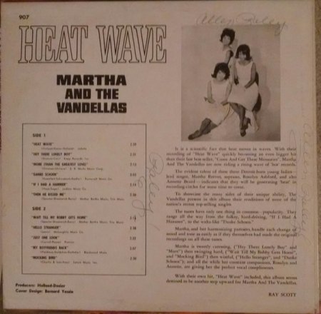 MARTHA & THE VANDELLAS
