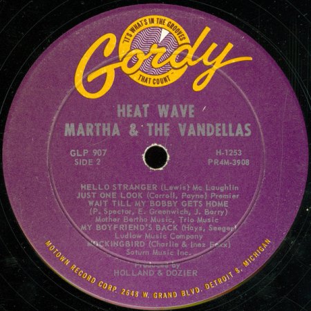 MARTHA & THE VANDELLAS