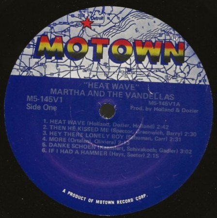 MARTHA & THE VANDELLAS