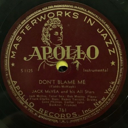 JACK McVEA - CHOP CHOP BOOM