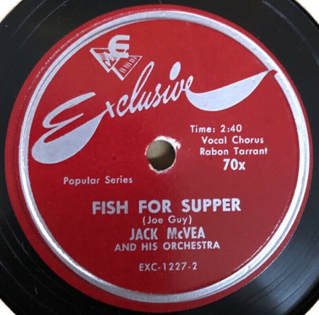 JACK McVEA - CHOP CHOP BOOM