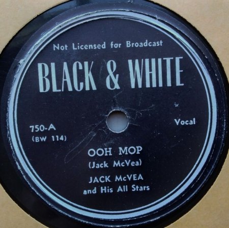 JACK McVEA - CHOP CHOP BOOM