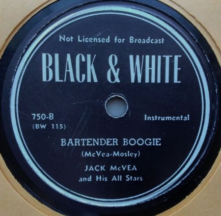 JACK McVEA - CHOP CHOP BOOM