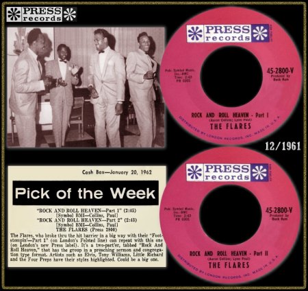 FLARES - ROCK AND ROLL HEAVEN PART I & II