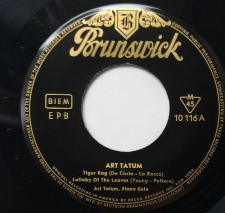 ART TATUM (TRIO)