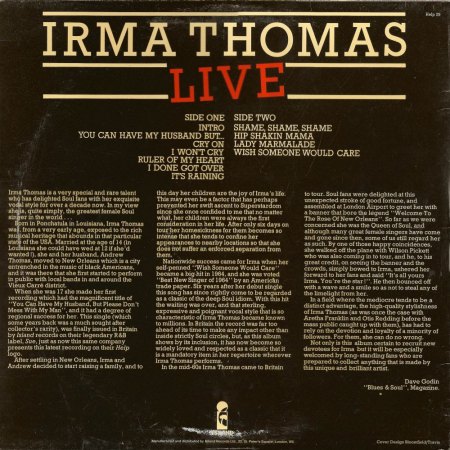 IRMA THOMAS