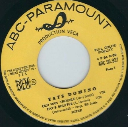 FATS DOMINO - EPs weltweit