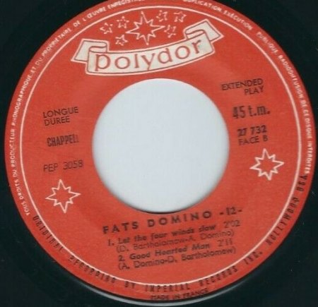 FATS DOMINO - EPs weltweit