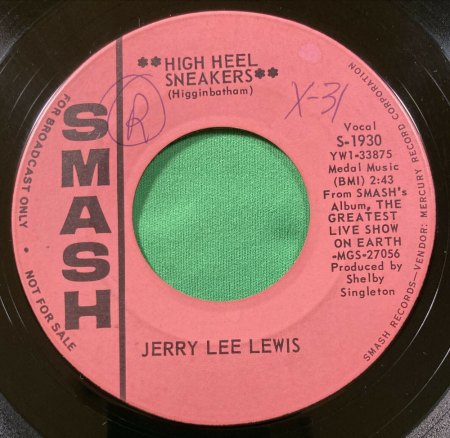 rare jerry lee lewis platten