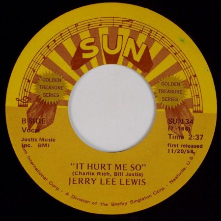 JERRY LEE LEWIS - SUN SINGLES