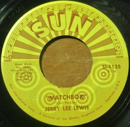 JERRY LEE LEWIS - SUN SINGLES