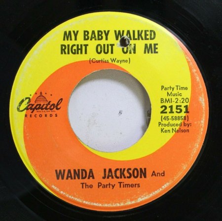 WANDA JACKSON - US spätere Single, EP's und LP's