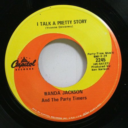 WANDA JACKSON - US spätere Single, EP's und LP's