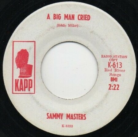 SAMMY MASTERS
