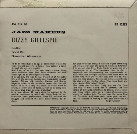 DIZZY GILLESPIE