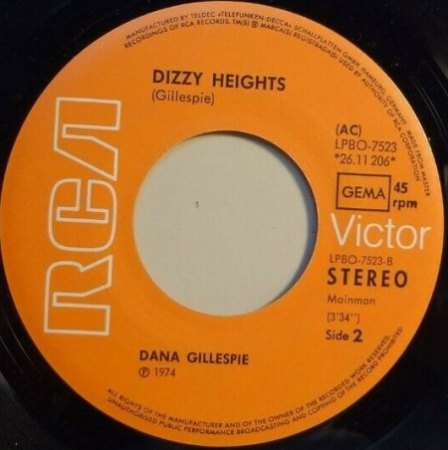 DANA GILLESPIE
