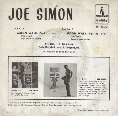JOE SIMON  (1936 - 2021)