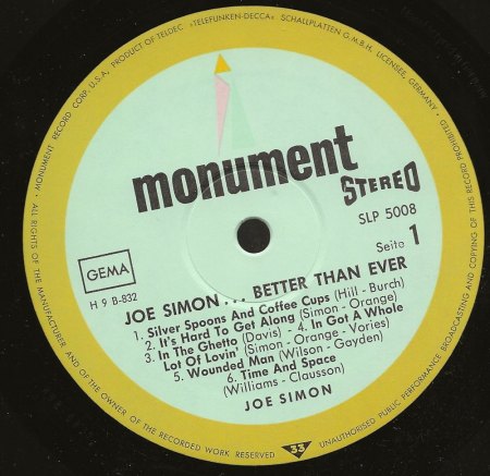 JOE SIMON  (1936 - 2021)