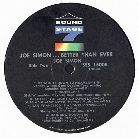 JOE SIMON  (1936 - 2021)