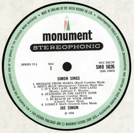 JOE SIMON  (1936 - 2021)