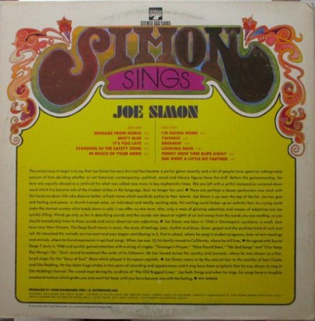 JOE SIMON  (1936 - 2021)