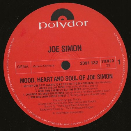 JOE SIMON  (1936 - 2021)