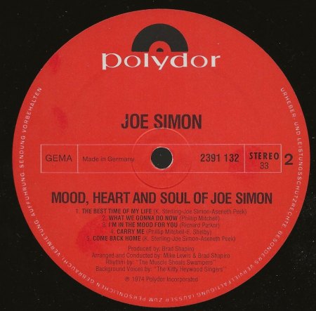 JOE SIMON  (1936 - 2021)