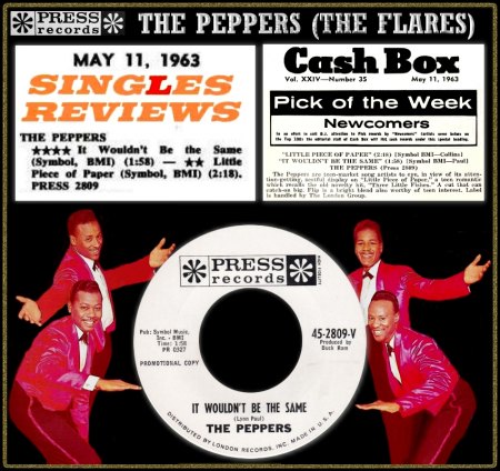 PEPPERS (FLARES) - IT WOULDN'T BE THE SAME