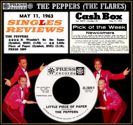 PEPPERS (FLARES) - LITTLE PIECE OF PAPER