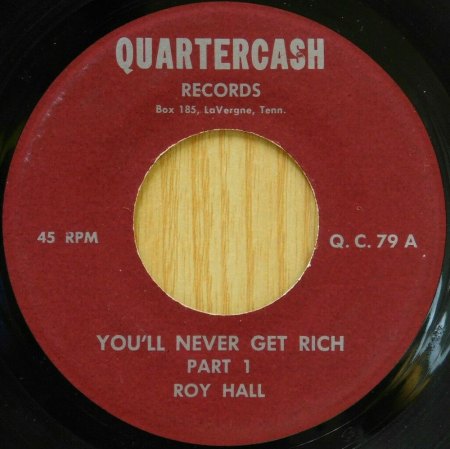 ROY HALL - Rockabilly-Star im Hintergrund