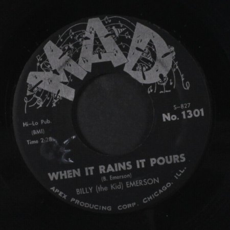 BILLY (THE KID) EMERSON