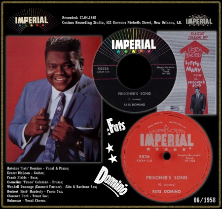 FATS DOMINO - PRISONER'S SONG