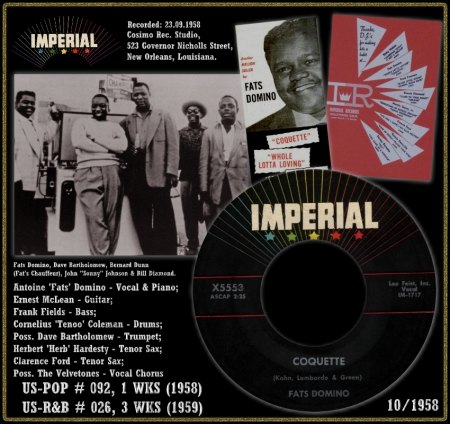 FATS DOMINO - COQUETTE